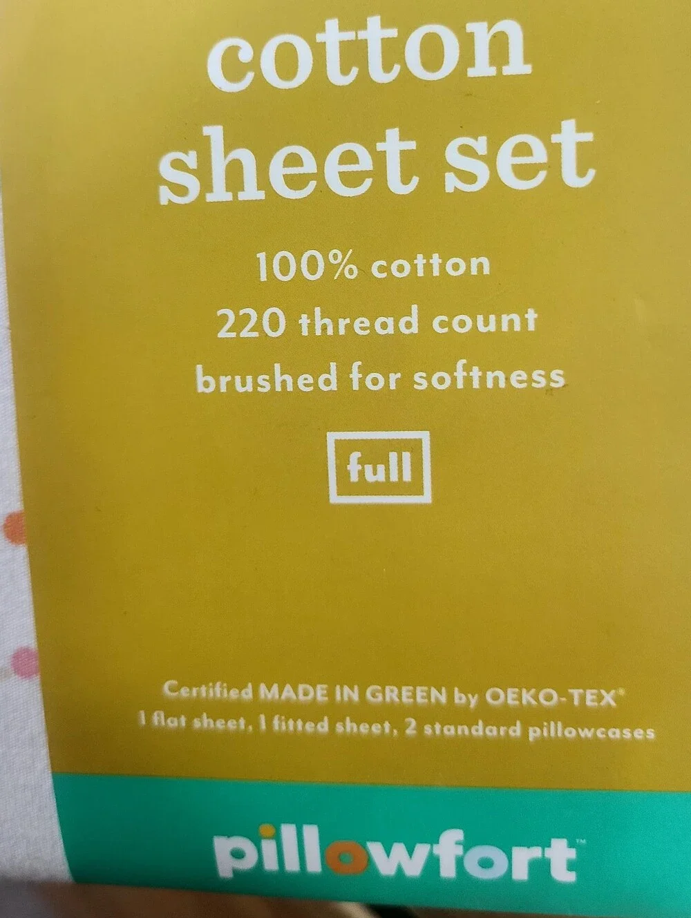 Target Christian Robinson Pillowfort Full Cotton Sheet Set Kid Teen Molecule New